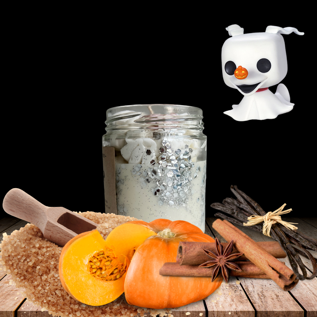 Spooktacular Ghost Dog Candle