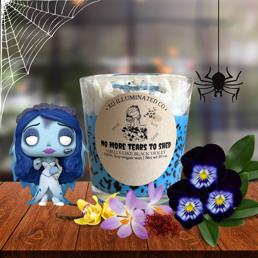 Spooktacular No More Tears to Shed Candle - XO Illuminated 