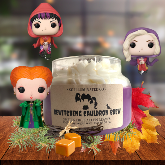 Spooktacular Bewitching Cauldron Brew Candle - XO Illuminated 