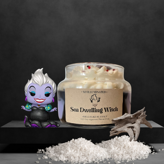 Sea Dwelling Witch Candle