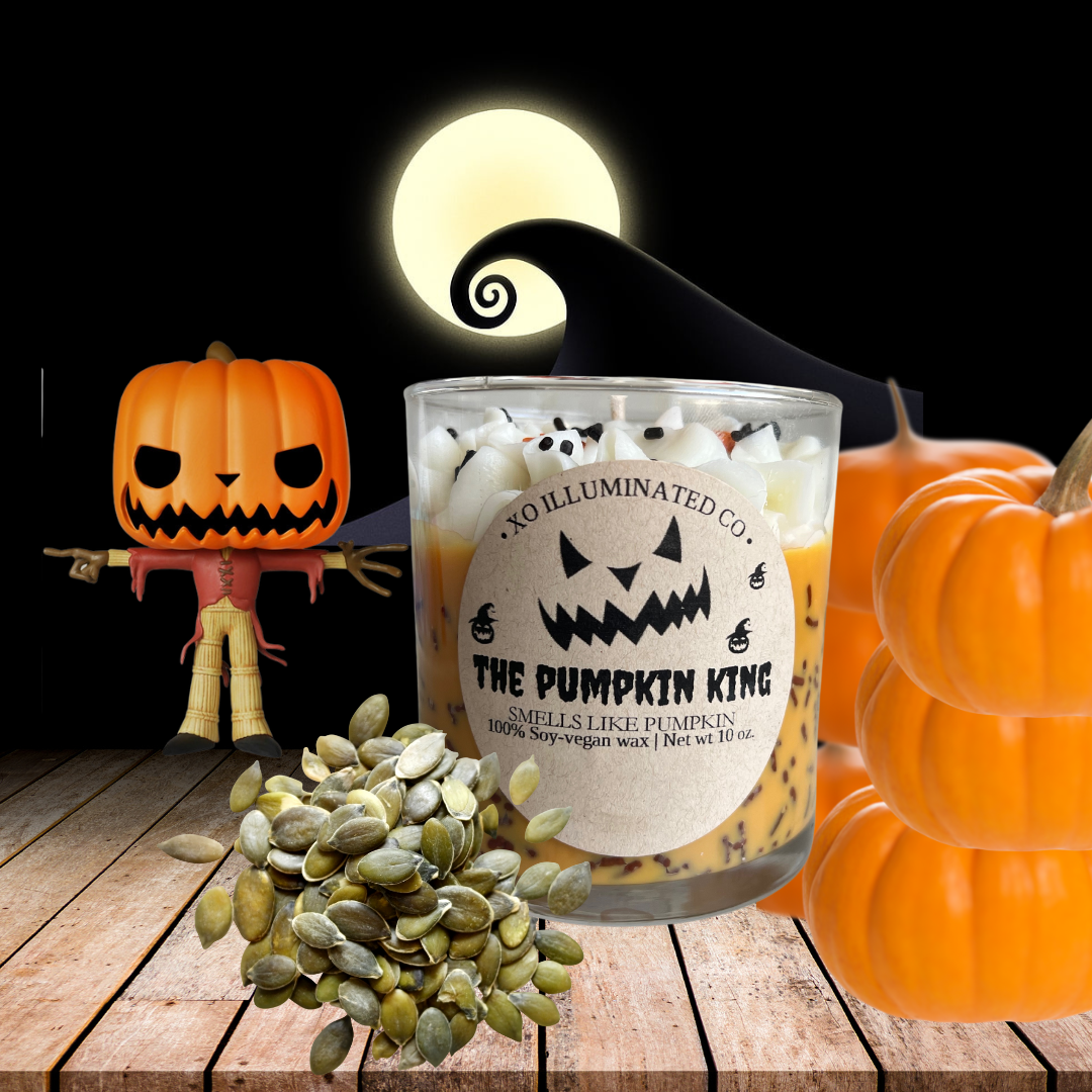 VIP Spooktacular The Pumpkin King Candle - XO Illuminated 