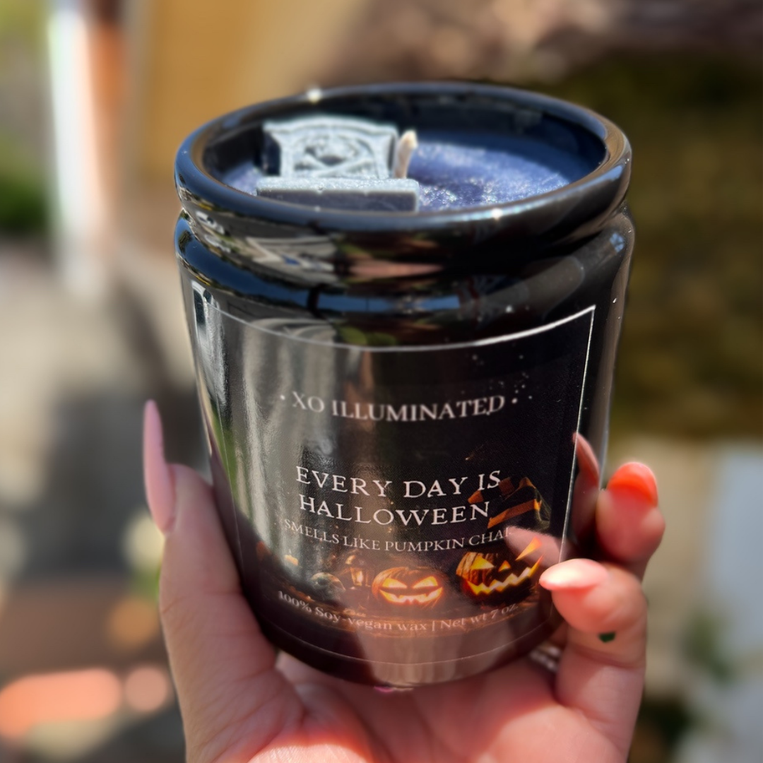 Spooktacular Every Day is Halloween Candle - XO Illuminated 