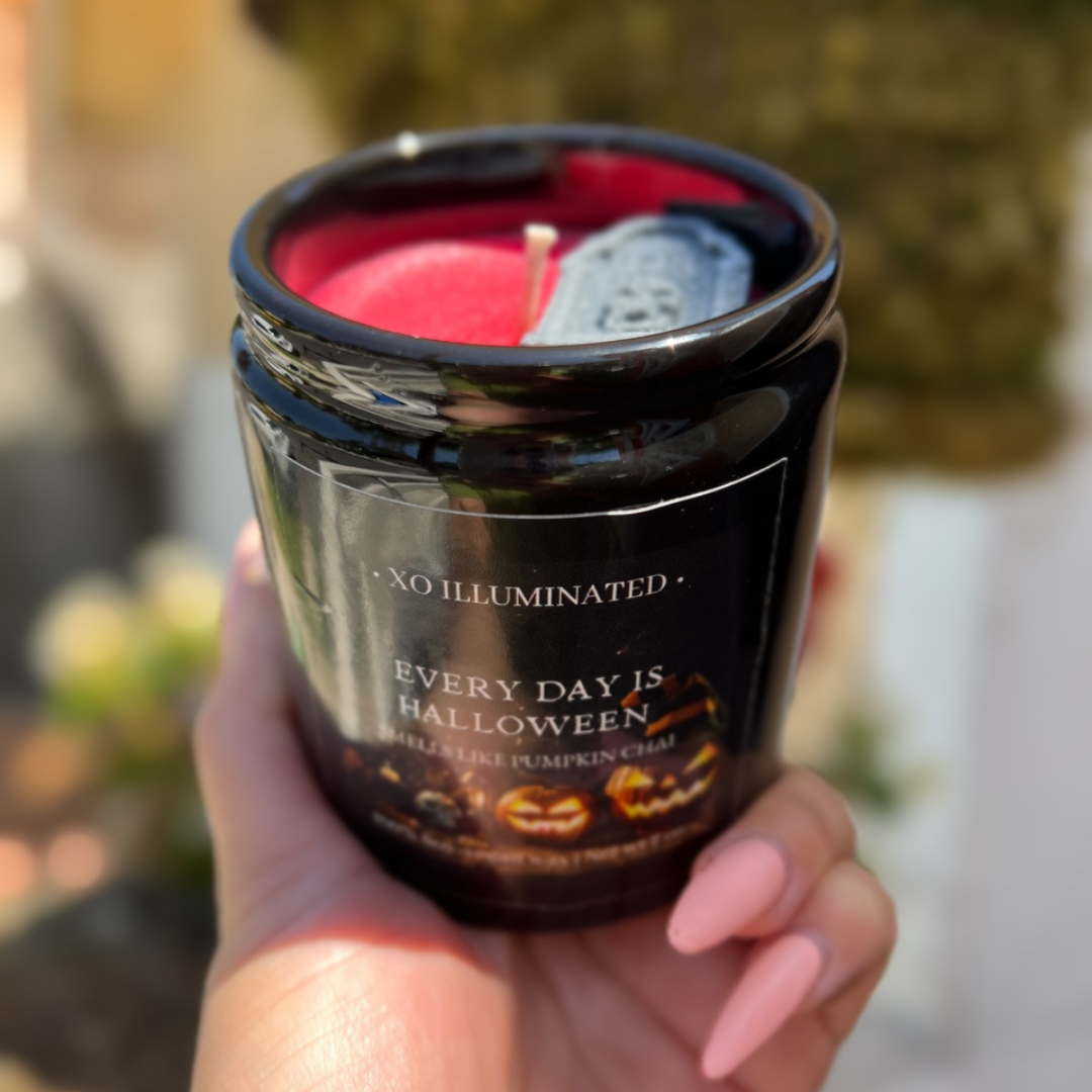 Spooktacular Every Day is Halloween Candle - XO Illuminated 