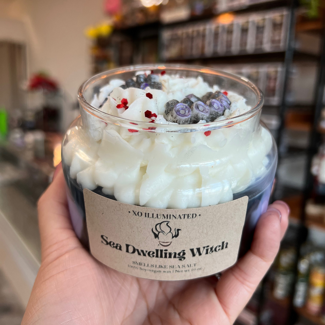 Sea Dwelling Witch Candle