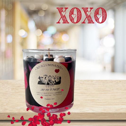 Love You to Pieces Candle